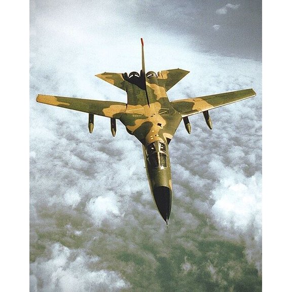 General Dynamics F-111 Aardvark Fighter Jet Style - A - 20x30 Inch Laminated Aviation Poster - Stunning Detail and Bold Colors