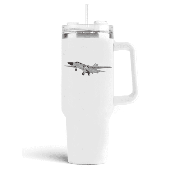 General Dynamics F-111 Aardvark 40 oz White Ceramic Mugs | Tumbler
