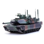 Motor city classics 172 Scale US M1A2 Abrams Main Battle Tank with TUSK II - NATO Camouflage - 12210PB - Panzerkampf