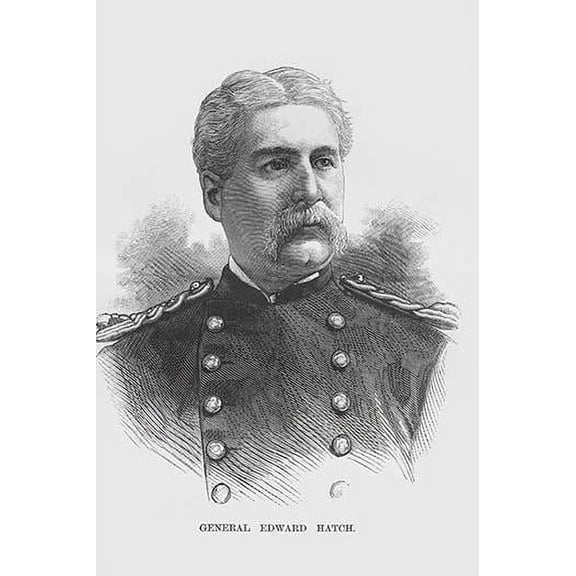 General Edward Hatch-Fine Art Canvas Print (20" x 30")