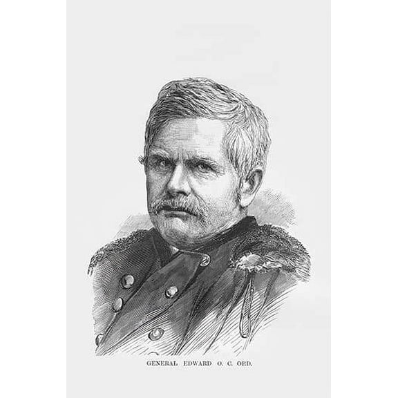 General Edward O.C. Ord-Fine Art Canvas Print (20" x 30")