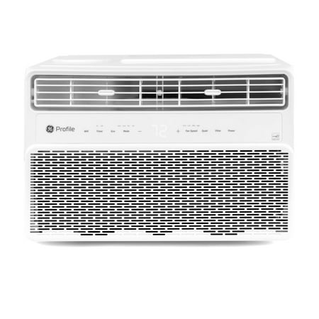 GE Profile - 550 Sq. Ft. 12000 BTU Smart Window Air Conditioner - White