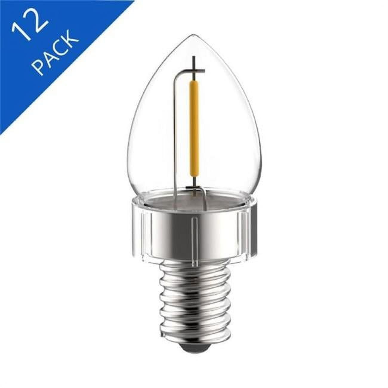 General Electric 120V 0.5W C7 LED Night Light Bulb White