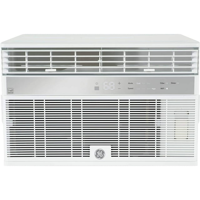 General Electric 14000 BTU (12000 BTU DOE) 700 sq ft Window Mounted Air Conditioner with Remote Control, White
