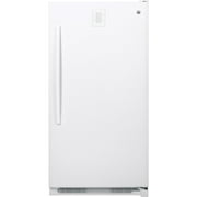 GE - 17.3 Cu. Ft. Frost-Free Upright Freezer - White