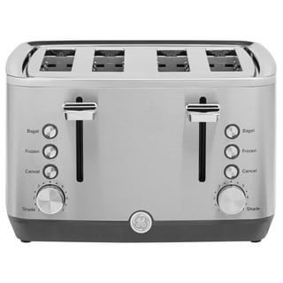 General Electric 4-Slice Toaster, Stainless Steel with Removable Tray