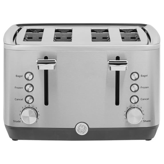 General Electric 4-Slice Toaster, Stainless Steel with Removable Tray