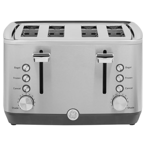 General Electric 4-Slice Toaster, Stainless Steel with Removable Tray