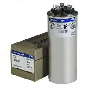General Electric 440V Capacitor with Round Design, 40 + 5 MFD