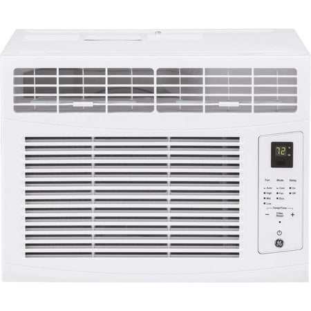 General Electric 6,000 BTU Window-Mounted Smart Air Conditioner, White