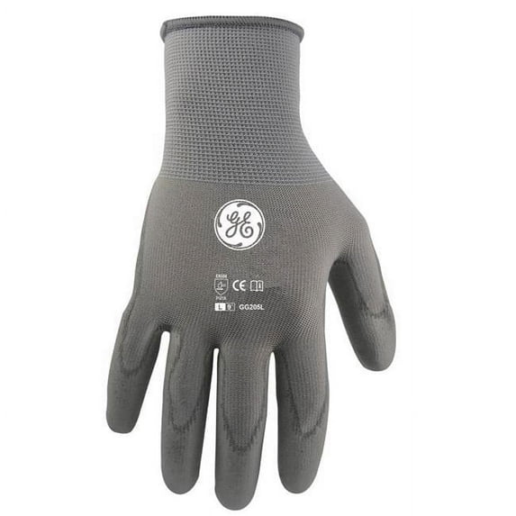 15 Ga Pu Dipped Glove L