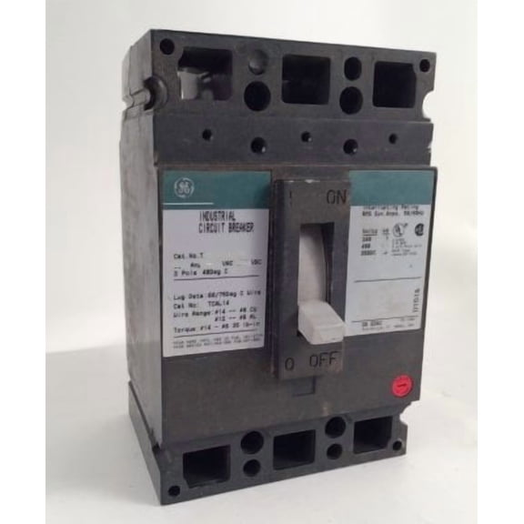 General Electric GE THED124080WL 2 Pole 80 Amp 480v Circuit Breaker THED