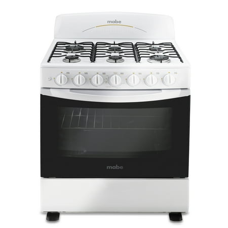 General Electric EM7652BBE 30” Gas Range, White