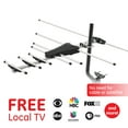 thumbnail image 1 of General Electric Outdoor Yagi HDTV Antenna, Long Range, UHF 1080P 4K, Black, 33685, 1 of 16