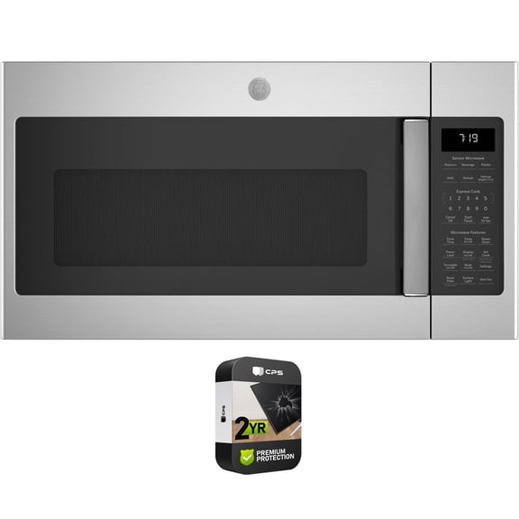 General Electric Over-the-Range Sensor Microwave Oven 1.7 cu In Stainless Steel