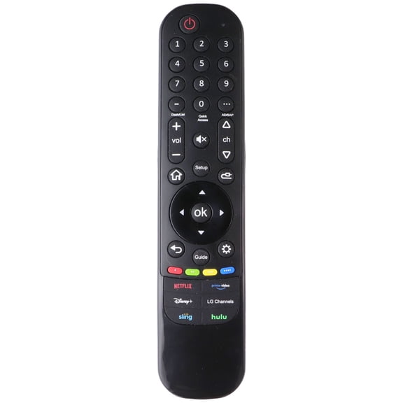 Pre-Owned General Electric Remote Control (81686 CL6 7143) - Black