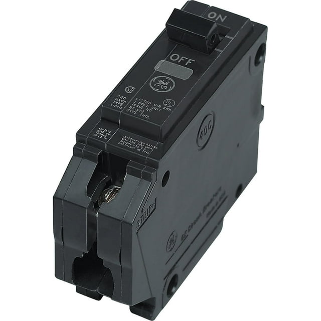General Electric THQL1125 Circuit Breaker, 1Pole 25Amp Thick Series
