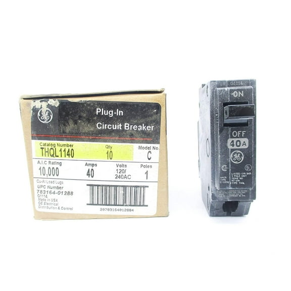 General Electric THQL1140 40A 240V PKG of 10 NSMP