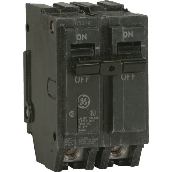 General Electric THQL2120 Circuit Breaker 1/pkg 20A 240V 2P