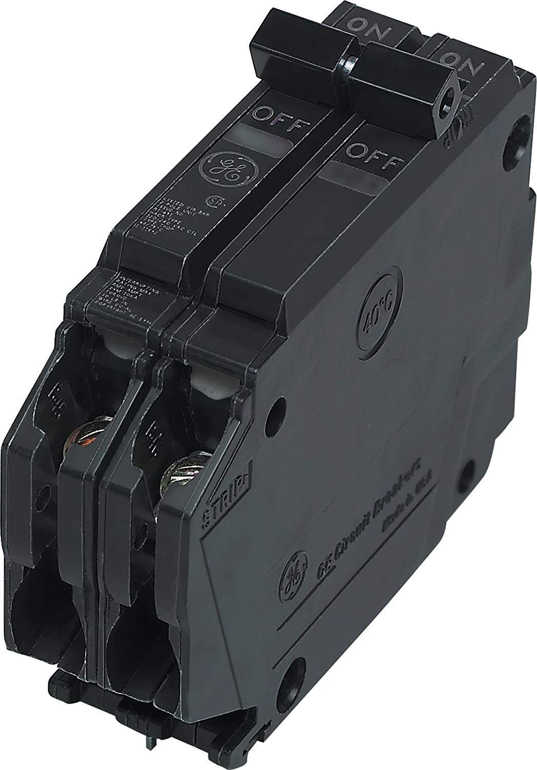 General Electric THQP215 Circuit Breaker, 2-Pole 15-Amp Thin Series - image 1 of 1