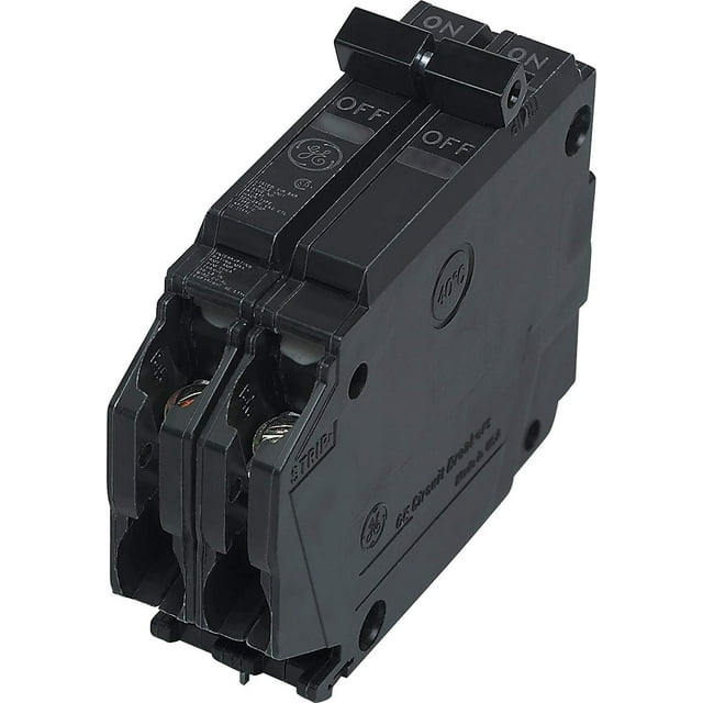 General Electric THQP215 Circuit Breaker, 2-Pole 15-Amp Thin Series