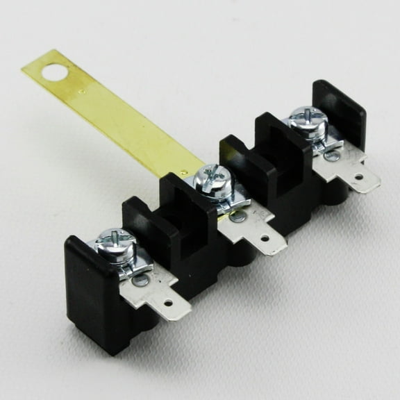 General Electric Terminal Block Ground Strap Black Clothes Dryer