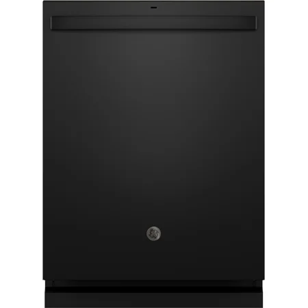 General Electric Top Control with Stainless Steel Interior Dishwasher with Sanitize Cycle In Black GDT670SGVBB