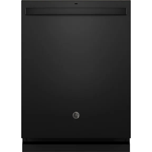 General Electric Top Control with Stainless Steel Interior Dishwasher with Sanitize Cycle In Black GDT670SGVBB