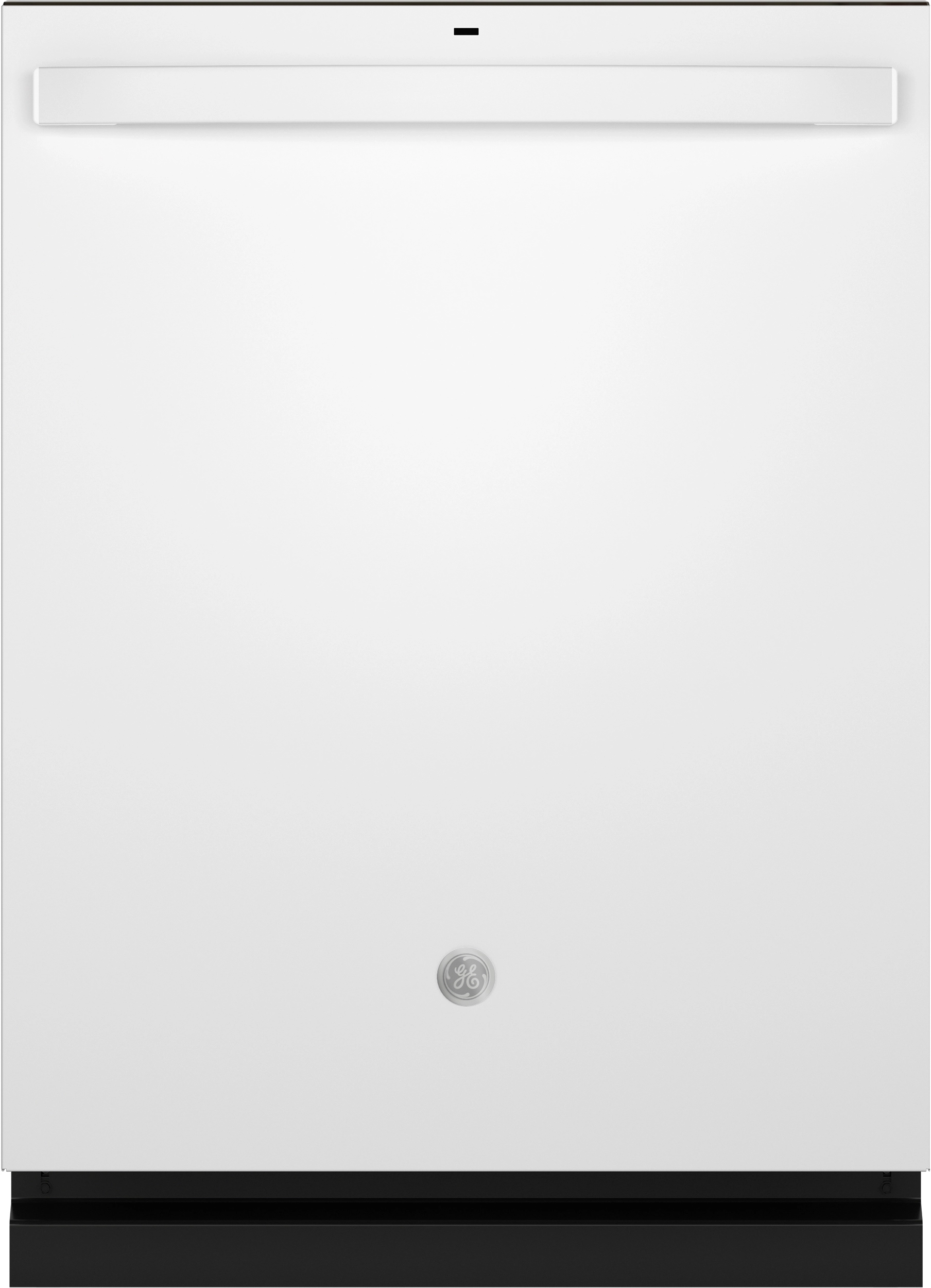 General Electric Top Control with Stainless Steel Interior Dishwasher with Sanitize Cycle in White GDT670SGVWW