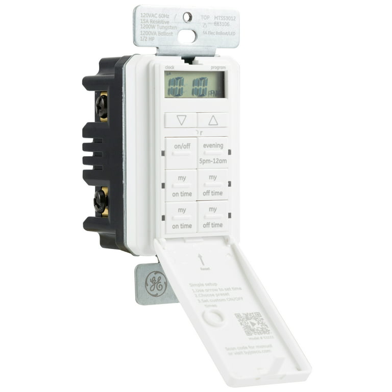TheLAShop Programmable Indoor Digital Timer Switch UL Listed –