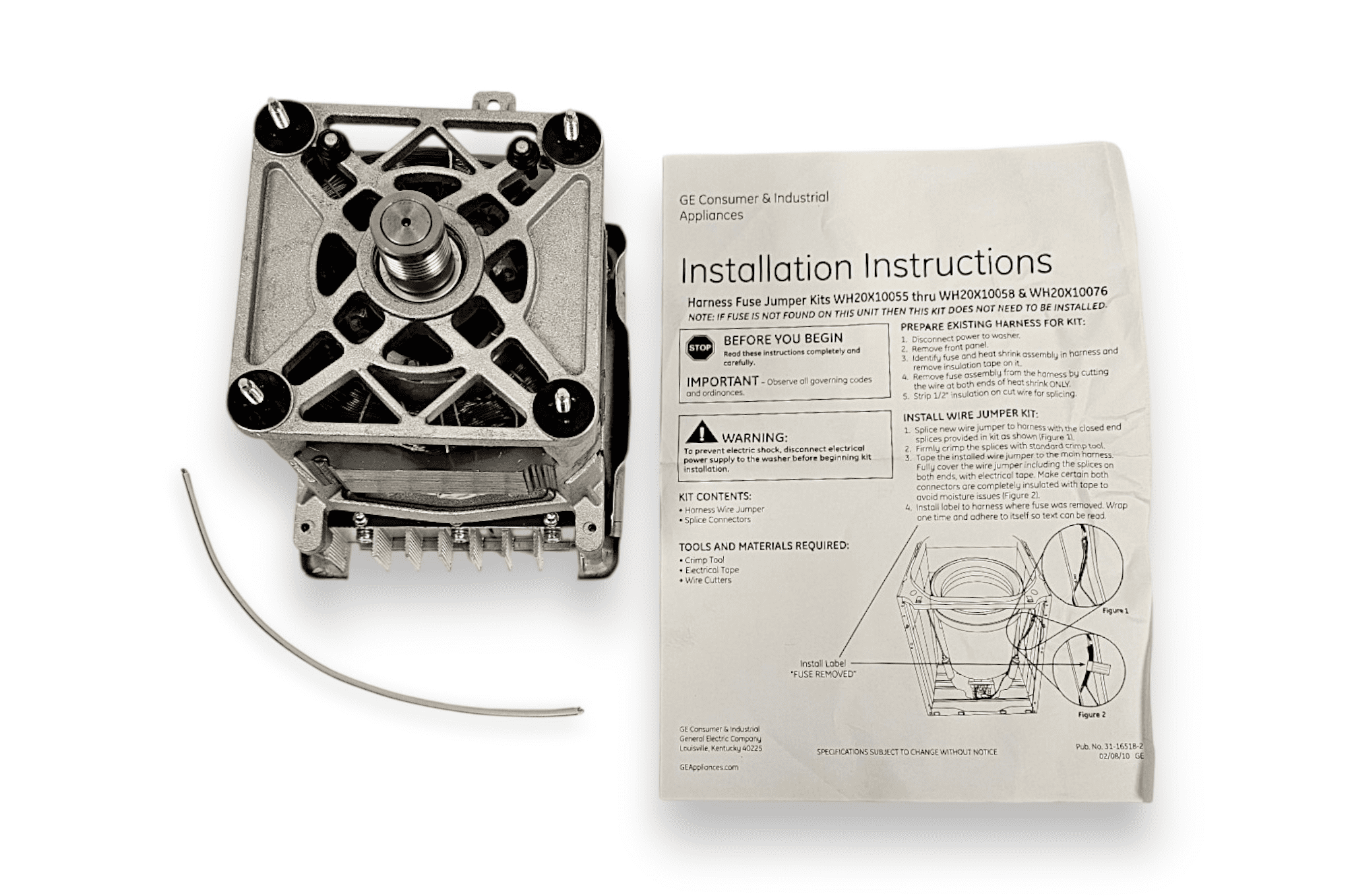 General Electric WASHING MACHINE MOTORINVERTER ASSEMBLY WH20X10094