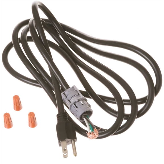 General Electric WX09X70911 7.9 ft. Cord Power Cable, Black
