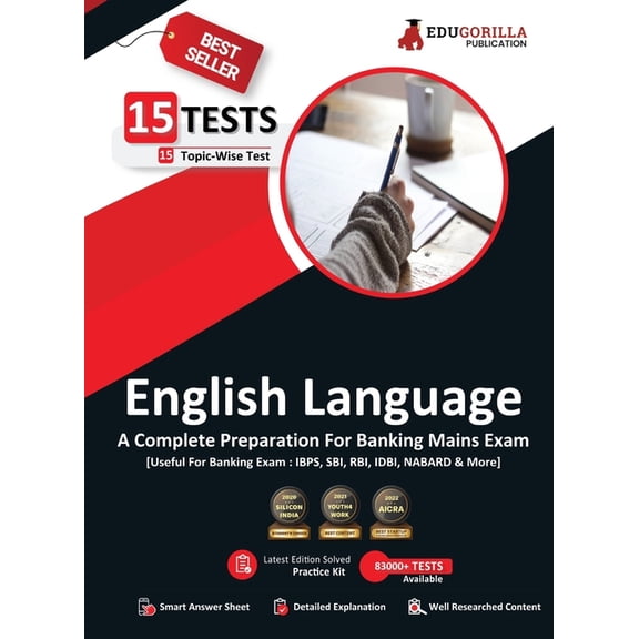 General English For Banking Mains Exam 2023 - 15 Solved Topic-wise Tests For SBI/IBPS/RBI/IDBI Bank/Nabard/Clerk/PO/Comp, (Paperback)