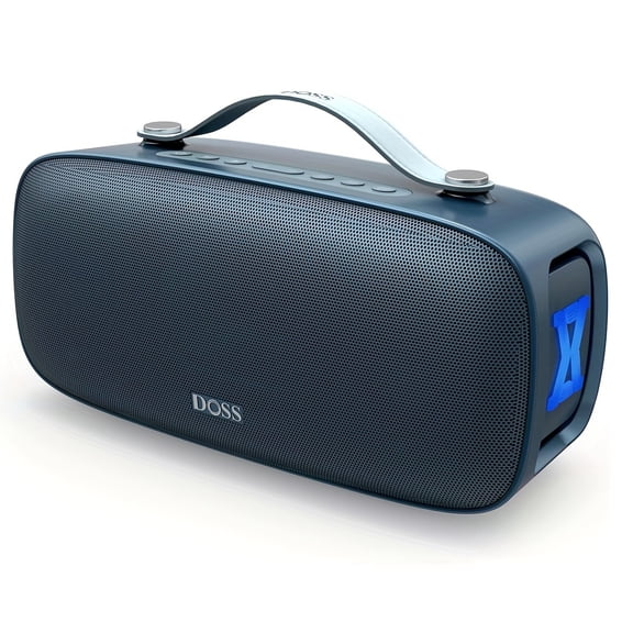 General Extreme Boom Pro D300 Portable Wireless Speaker - 80W Stereo, 20H Playtime, IPX6, Bluetooth 5.0, Bass Boost, USB-C, 3-Speaker System for Outdoor Party & Camping