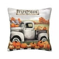 thumbnail image 1 of General Fall Throw Pillow Covers Pumpkin Buffalo Plaid Autumn Thanksgiving Without Pillow, 1 of 8
