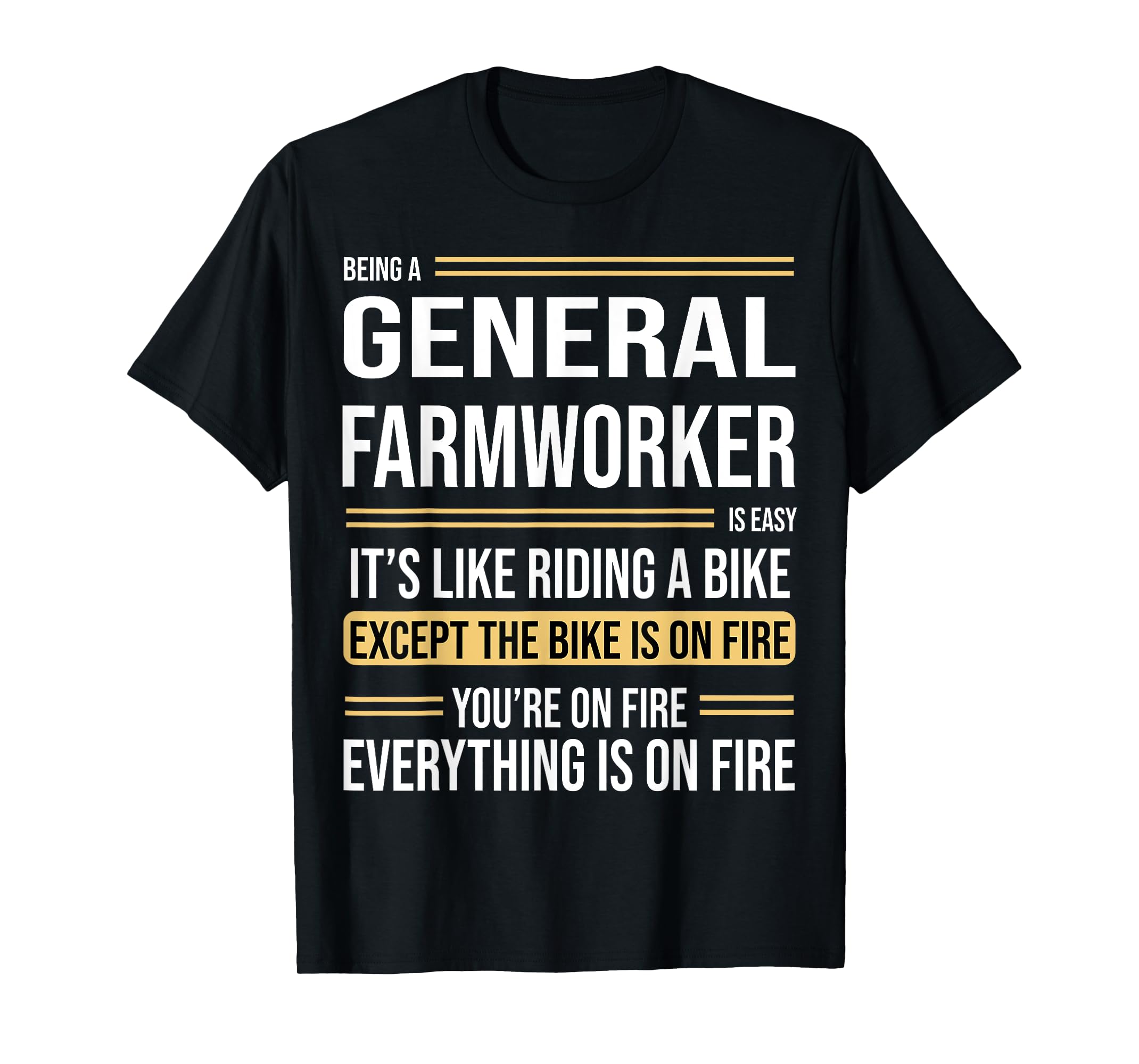 General Farmworker Definition Funny Job TShirt