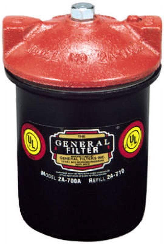General Filters Inc Fuel Filter, For Oil Fire Heating Appliances, 3/8