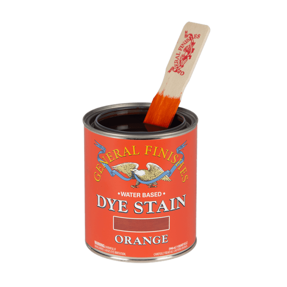 General Finishes, Dye Stains, Orange, Quart