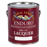 General Finishes, ENDURO Pre-Cat Lacquer, Flat, Gallon