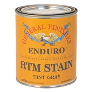 1 qt General Finishes QTG Tint Gray Enduro RTM Water-Based Wood Stain