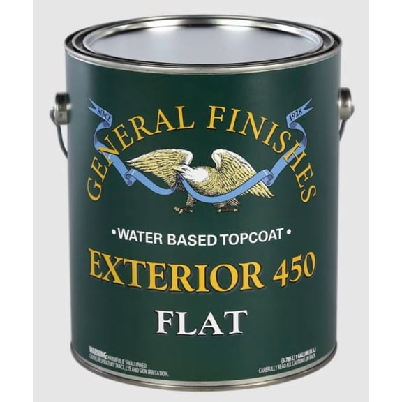 General Finishes, Exterior 450 CLEARS, Flat, Gallon