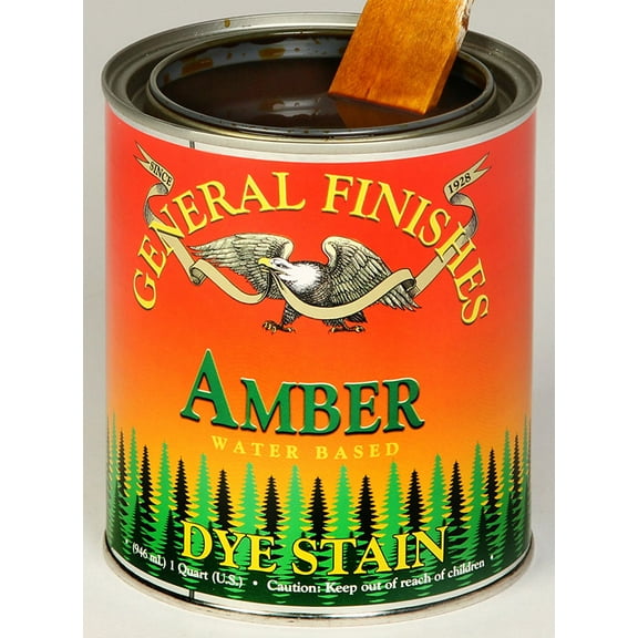 General Finishes GF-DS-Q 1 Quart Interior Dye Stain Water Base Wood Stain