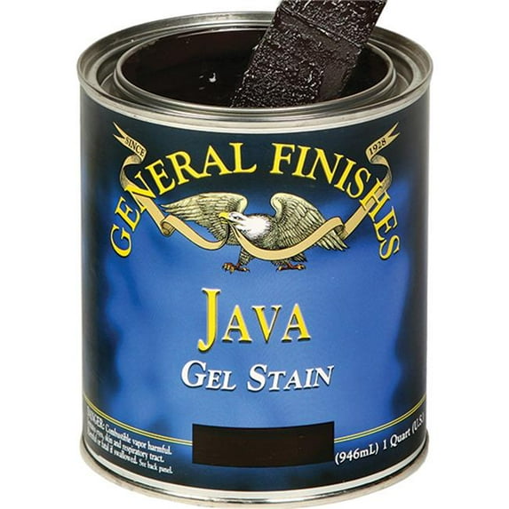 General Finishes GFGS.J.P Oil Based Gel Stain, Java - 1 Pint