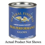 General Finishes High Performance Water Based Topcoat - 1 Pint - Flat