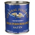 thumbnail image 1 of General Finishes High Performance Water Based Topcoat - 1 Pint - Satin, 1 of 2