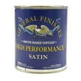 General Finishes High Performance Water Based Topcoat 1 Quart Satin