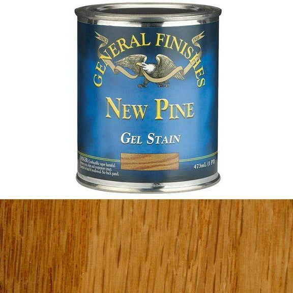 General Finishes Oil Based Gel Stain (Pint, New Pine)