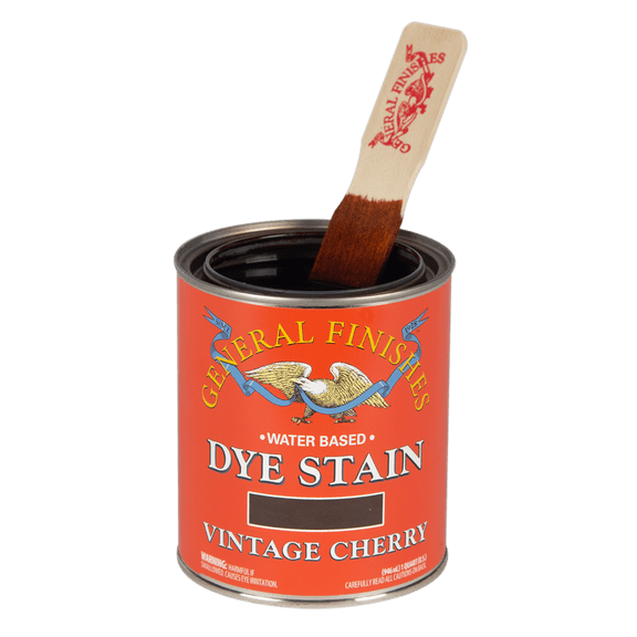 General Finishes, Water Based Dye, Vintage Cherry, Pint