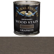 General Finishes Wood Stain, Water Based, Graphite Stain, Quart
