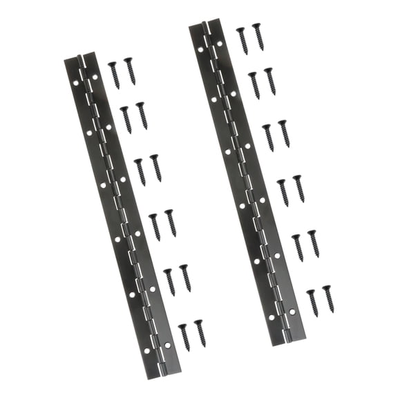 General Fit Piano Hinge with Pre Attached Screws Facilitating Easy Installation Designs for Various Bifold Door Size